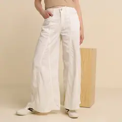 UNIVERSITY CLUB - Jean Recto Mujer Tiro alto