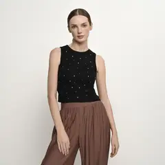 BASEMENT - Camiseta Mujer Sin mangas