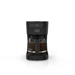 BLACK+DECKER - Cafetera de Filtro CM0322-0BDLA 12 Tazas