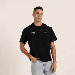 MOSSIMO - Camiseta Hombre Manga corta de Algodón Bearcliff