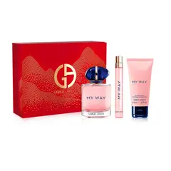 ARMANI - Set de Perfume Mujer incluye: My Way Eau de parfum en spray 90 ml + My Way Body Lotion 50 ml + My Way Eau de parfum en spray 10 ml .