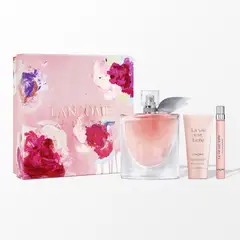 LANCOME - Set de perfume Mujer Incluye : La Vie Est Belle EDP 100 ml, Body Lotion 50 ml, La Vie Est Belle EDP 10 ml