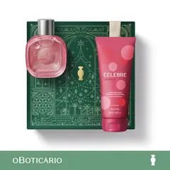 CELEBRE - Set de perfume Mujer Incluye: Loción Hidratante Corporal Femenino Sua Força, 200ml Perfume, Femenino Celebre, EDT 100ml