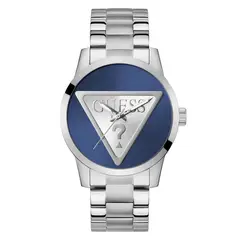 GUESS - Reloj Hombre Badge. Reloj Acero Inoxidable Plateado GW0782G3