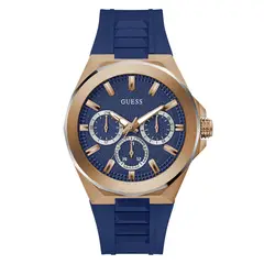 GUESS - Reloj Hombre Dashboard. Reloj Silicona Azul GW0799G2