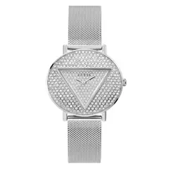 GUESS - Reloj Mujer Iconic. Reloj Acero Inoxidable Plateado GW0477L1