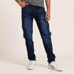 MOSSIMO - Jean Cargo Hombre Skinny