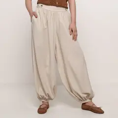 BASEMENT - Pantalón Balloon Mujer Tiro alto