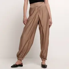 BASEMENT - Pantalón Balloon Mujer Tiro alto