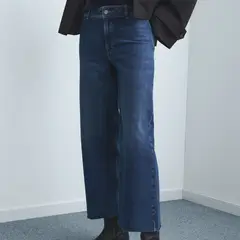 MANGO - Jean Recto Mujer Tiro alto