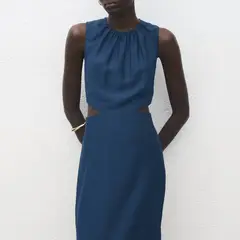 MANGO - Vestido Mujer Medio Casual