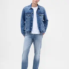 GAP - Jean 5 Bolsillos Hombre Relaxed Largo 32