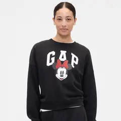 GAP - Hoodie Mujer con Estampado de Algodón