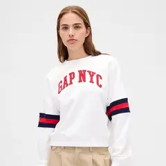 GAP - Saco Mujer con Estampado de Algodón