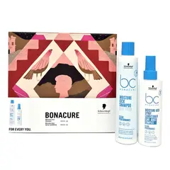 BONACURE BY SCHWARZKOPF - Set Shampoo Kit Navidad BC Moisture Kick Schwarzkopf professional Incluye 2 Productos