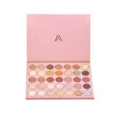 ATENEA - Paleta de sombras de ojos deco x18 tonos Collection Es0487, cajita blanca 28g