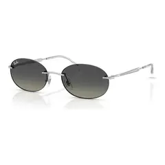 RAY-BAN - Gafas de Sol Ovaladas Unisex Plateado Ray Ban