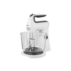 OSTER - Batidora de pedestal Oster® Batidora de Mano y Pedestal, con Tazón de Vidrio, Y 6 Velocidades, Color Blanco 6 250 W