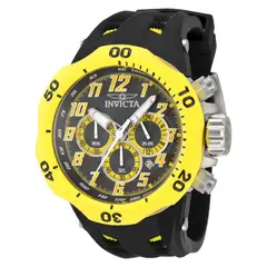 INVICTA - Reloj Hombre Venom . Reloj Silicona Amarillo