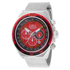 INVICTA - Reloj Hombre Racing . Reloj Acero inoxidable Plateado