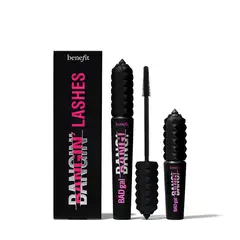 BENEFIT - Set de maquillaje rostro Kit Bangin' Lashes: Pestañina Badgalbang negra Full size + Pestañina Badgalbang negra mini Incluye 2 productos