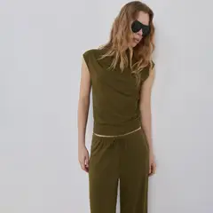 MANGO - Camiseta Mujer Sin mangas