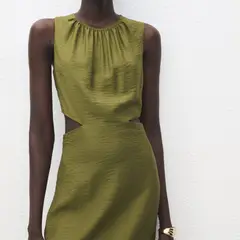 MANGO - Vestido Mujer Medio Casual