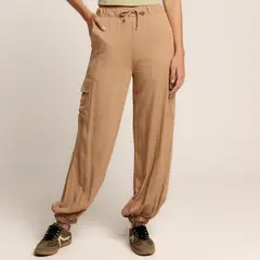 DOO AUSTRALIA - Pantalón Balloon Mujer Tiro alto