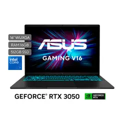 ASUS - Portátil Gamer ASUSV16|Intel Core 7|DDR5 16GB| 512 GB SSD de almacenamiento | Windows 11 Home|16 Pulgadas |V3607VJ-RP007W|Computador portátil