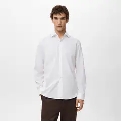 MANGO - Camisa Hombre Manga larga