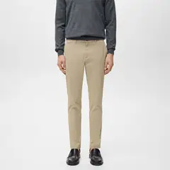 MANGO - Pantalón Chino Hombre Slim
