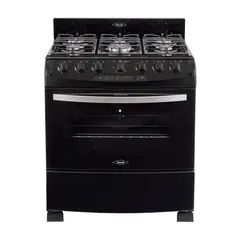 Haceb - Estufa con Horno 6 Quemadores EST76F6PEE3CGN007