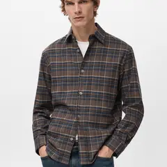 MANGO - Camisa Hombre Manga larga