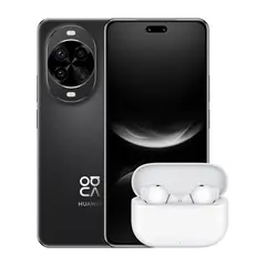 HUAWEI - Celular nova 14 Pro | 4G | 512GB Negro | 12GB RAM | cámara posterior de apertura ajustable RYYB 50MP | cámara frontal de enfoque automático para retratos de 50MP | pantalla FHD OLED 6.78 pulgadas + Freebuds SE4