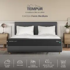 TEMPUR - Colchón Form Medium Sencillo 100x200 cm
