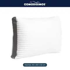 COMODISIMOS - Almohada Viscoelástica Medium Modular 60 x 40 cm