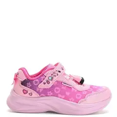 SKECHERS - Tenis moda Power Jams 2.0 Niña con Velcro