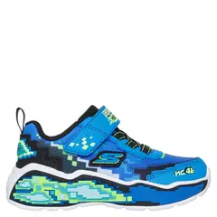 SKECHERS - Tenis moda Mega Scene Niño con Velcro
