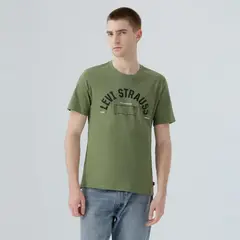 LEVIS - Camiseta Hombre con Estampado Slim de Algodón