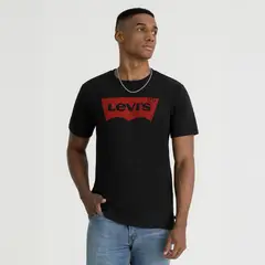 LEVIS - Camiseta Hombre con Estampado Slim de Algodón