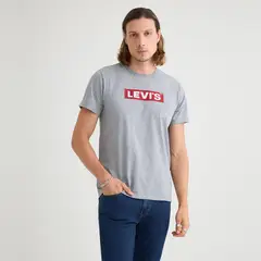 LEVIS - Camiseta Hombre con Estampado Slim de Algodón