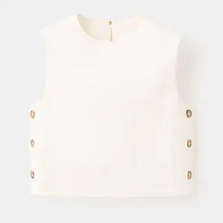 MANGO - Top Mujer Sin mangas