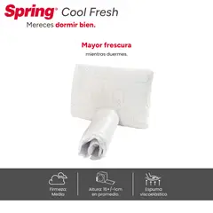 COLCHONES SPRING - Almohada Spring Media 63 x 41 cm