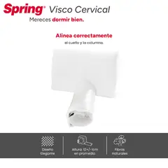 COLCHONES SPRING - Almohada Spring Media 60 x 40 cm