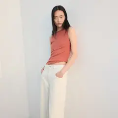 MANGO - Top Mujer Sin mangas