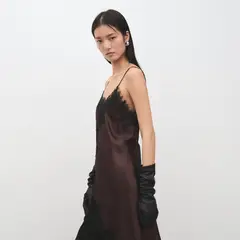 MANGO - Top Lencero asimétrico Mujer Sin mangas