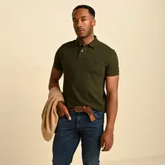 POLO RALPH LAUREN - Camisa Hombre Manga Corta de Algodón Polo