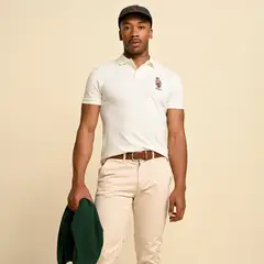 POLO RALPH LAUREN - Camiseta polo Hombre con Estampado Slim de Algodón