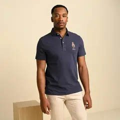 POLO RALPH LAUREN - Camiseta polo Hombre con Estampado Slim de Algodón