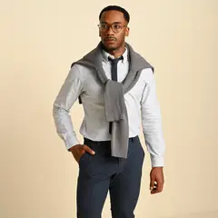 POLO RALPH LAUREN - Camisa Hombre de Rayas Manga larga de Algodón